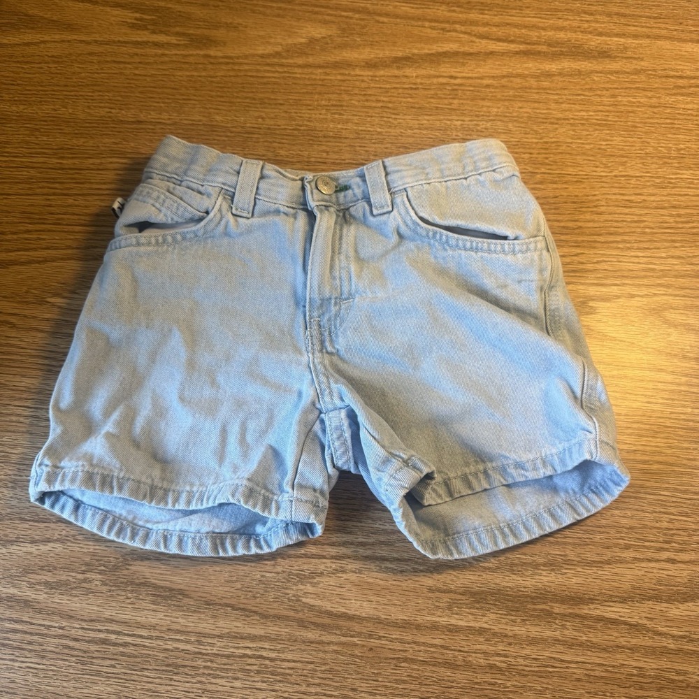 Tommy Hilfiger Girls Light Blue Denim Shorts Size 7